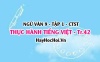 Soạn bài Thực hành Tiếng Việt trang 42 Ngữ Văn lớp 9 tập 1 Chân trời sáng tạo